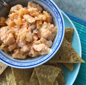 Ceviche de Corvina con Ají y Durazno