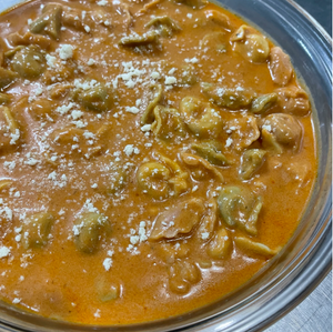 Tortellinis de Queso en Salsa Rosada