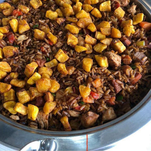 Arroz frito combinación estilo Chino