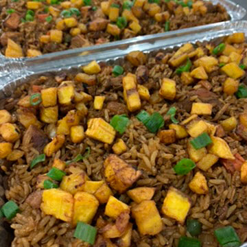 Arroz frito combinación estilo Chino
