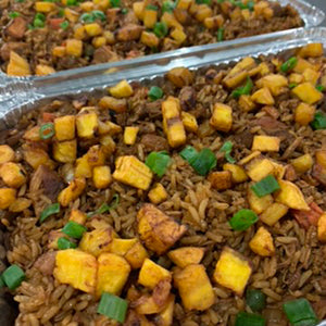 Arroz frito combinación estilo Chino