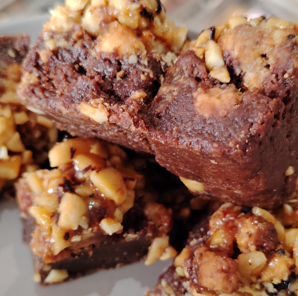 Brownies de Chocolate con Pepita de Marañón