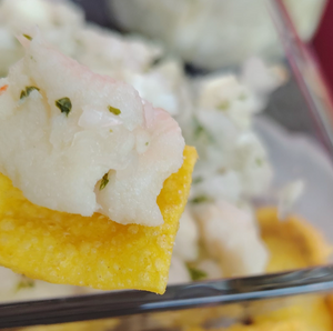 Ceviche de Corvina Sencillo