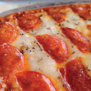 Dip de Pizza con Pepperoni