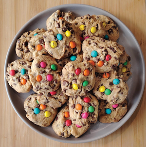 Galletas de M&M