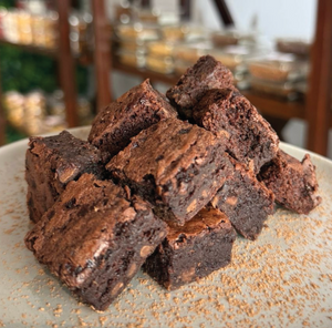 Brownies de chocolate chunk