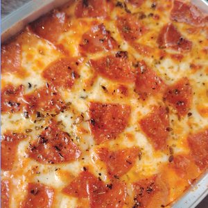 Dip de Pizza con Pepperoni