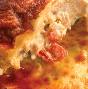 Lasaña de Pollo con Pepperoni