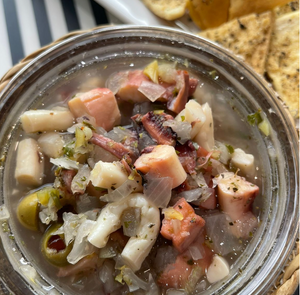 Coctel de Calamar y Pulpo al Óleo