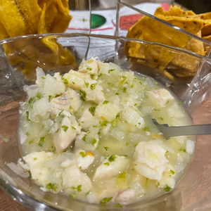 Ceviche de Corvina Sencillo