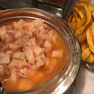 Ceviche de Corvina Betzabé