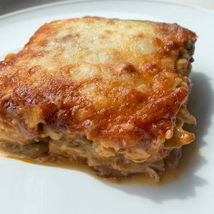 Lasaña de Berenjena con Pollo