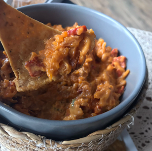 Dip de Plátano con Chorizo